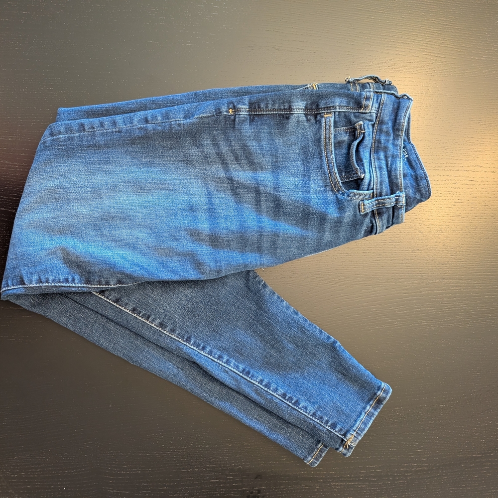 3 For $24 Arizona Jean Company Deep Blue Jeggings - Picture 5 of 7